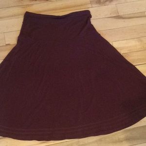 Exofficio mid length skirt